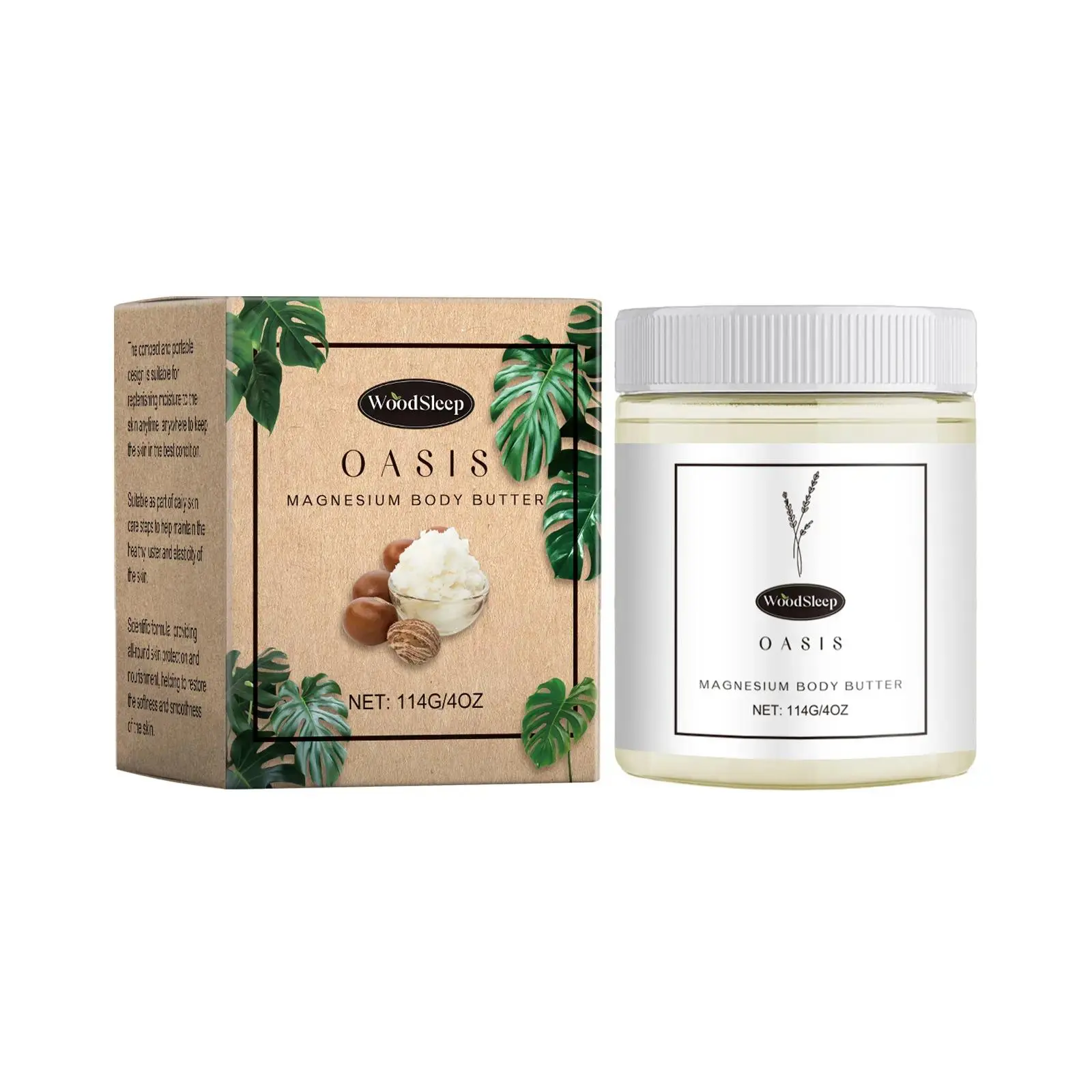 Mama-Bear Neuropathy Cream – Magnesium Body Butter & Lotion for Neuropathy Relief, Deeply Moisturizes & Keeps Skin Soft, Smooth