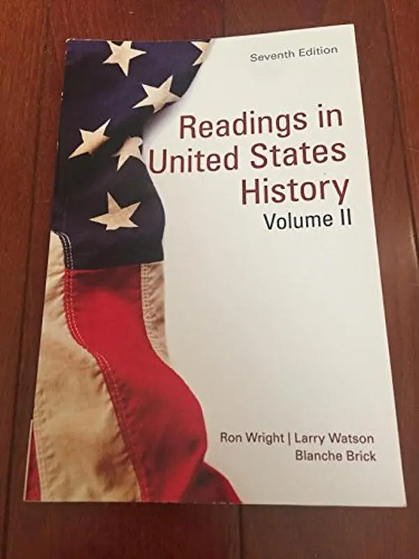 USED-READINGS IN U.S.HISTORY,V.1 >CUSTOM< by Ron Wright (Paperback)