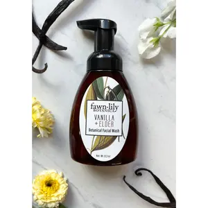 VANILLA BEAN + ELDER FLOWER BOTANICAL FACIAL WASH
