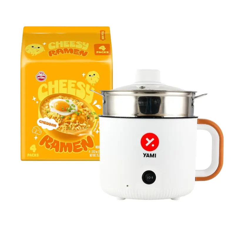 YAMI Pot & Cheddar Cheese Flavor Ramen