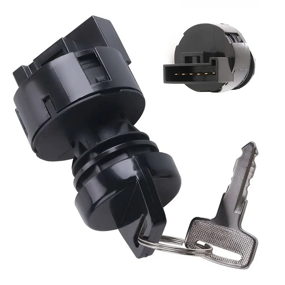 Polaris 6-Pin 4-Position Ignition Key Switch Replacement Part with 2 Keys for Polaris Trail Blazer 250/330/400, Trail Boss 325/330, Sportsman 850 XP EPS Touring EFI, RZR 4 1000 XP EPS, 4 Positions