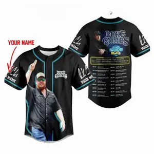 My Kinda Saturday Nights Tour 2026 Baseball Jersey – Music Concert Fan Shirt Streetwear Outfit Unisex Apparel