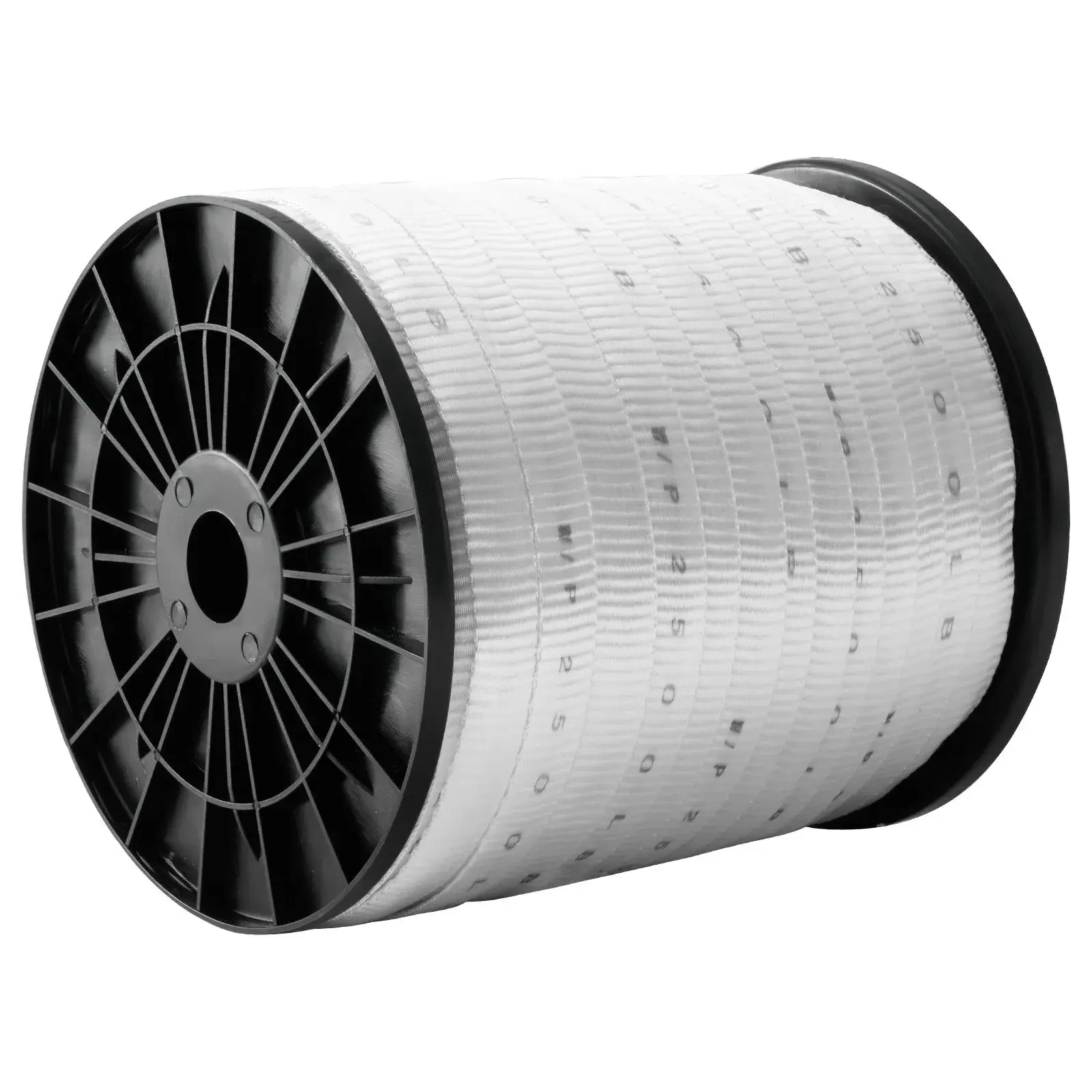 【DealsForYouDays】VEVOR Polyester Pull Tape, 1" x 2103' Mule Tape Flat Rope, 6000 lbf Tensile Capacity, Printed Webbing Cable Pulling Tape for Packaging, Gardening, Commercial Electrical, Conduit Work, White Adhesive Tape Industrial Adhesive Tape Heavy Dut