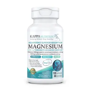MAGNESIUM L-THREONATE / 3 IN 1 ADVANCED COMPLEX Supplement Capsule Dietary Healthcare Natural