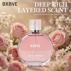 Mother's Day Gift | BXBVE Strawberry Floral Fruity Eau de Parfum 100ml (3.4oz) | Unisex Perfume For Women & Men | Sweet Juicy Fruity & Floral Notes | Long-Lasting Luxury Fragrance | Perfect Gift