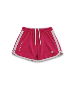 ICON WOMEN'S ATLA JIU JITSU SHORTS (5" Inseam) | WHT/PNK