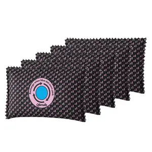 Silicone Dehumidifier Bag, 1/2/5/10pcs Reusable Car Dehumidifier, Dehumidifiers for Home, Microwave Fast Reactivated Desiccant Packs for Storage, Moisture Absorbers for Closet Basement Garage