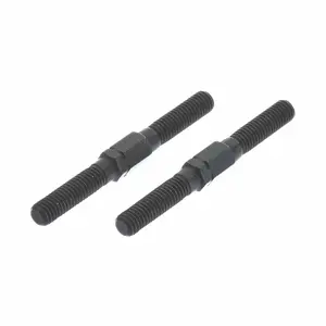 Arrma RC M5x50mm Black Steel Turnbuckles (2pcs) ARAAR330214