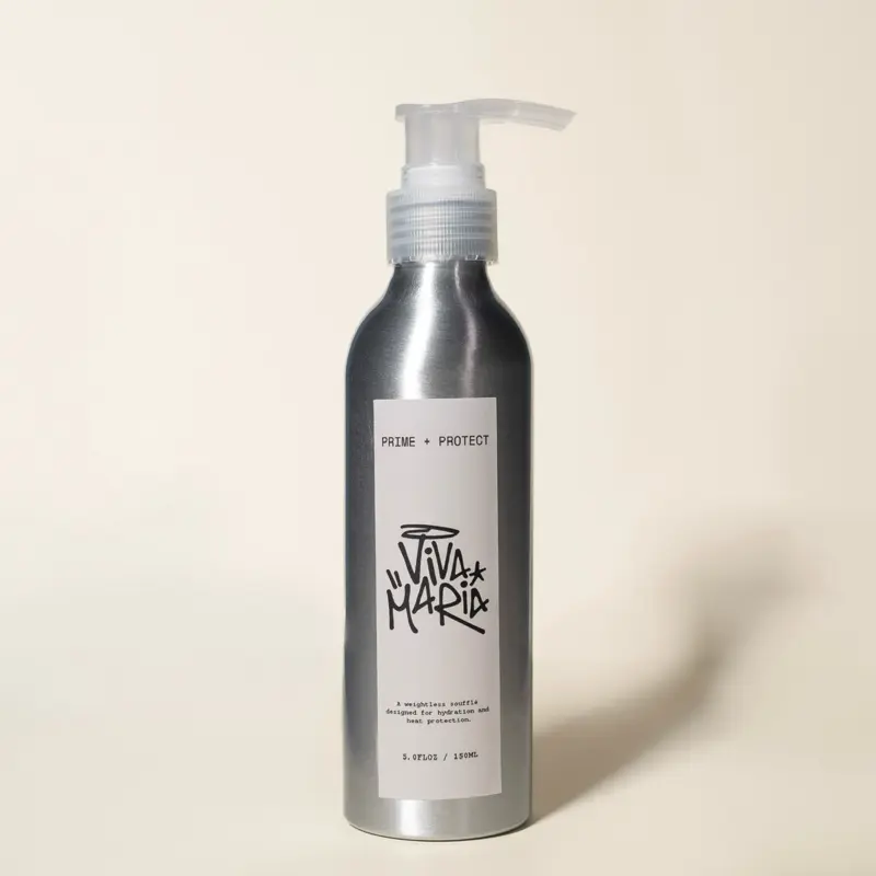 Viva Maria Prime + Protect Heat Protectant Leave In Conditioner 150ML Weightless Formula for Hair Care
