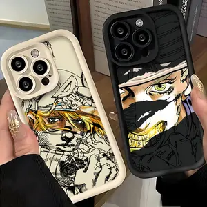 Gyro Zeppeli Jojo Steel Ball Phone Case for iPhone 16e 16 15 14 13 12 11 Pro Max Mini XR XS X 7 8 6 6s Plus Soft TPU Back Cover