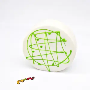 MHM Bouncy Toy Series: Prague Cake. These soft, bouncy rubber toys are perfect for children; they make ideal gifts for birthdays and holidays, as well as excellent stress-relief toys.