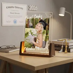 Personalized Graduation Photo Name Night Lamp, High School Gift, Gift for Graduate, Grad Gift for Daughter Son, Custom Class of 2026 Gift outdoorfun