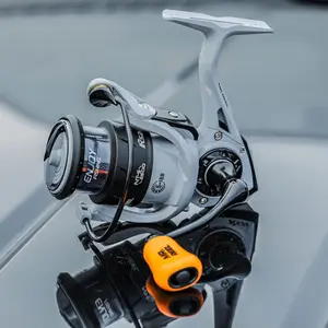 [W] NTS 1500-2500 Series Fishing Reel | High Gear Ratio 5.2:1, 5+1 Metal Bearings, Aluminum Alloy Line Cup Spinning Rod Reel , Ambidextrous Handle, 13.23LB Maximum Drag, Quick Fishing, Suitable for Sea, Freshwater, Bass Fishing fishing equipment