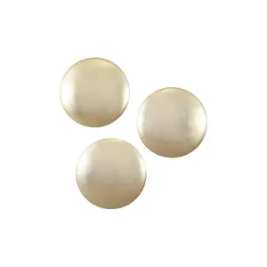 Orb Wall Tiles, Set of 3, Gold Leaf