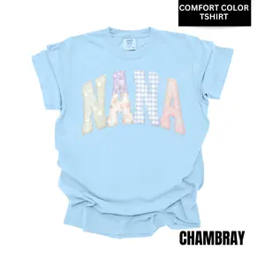 NANA Patchwork Comfort Color T-Shirt