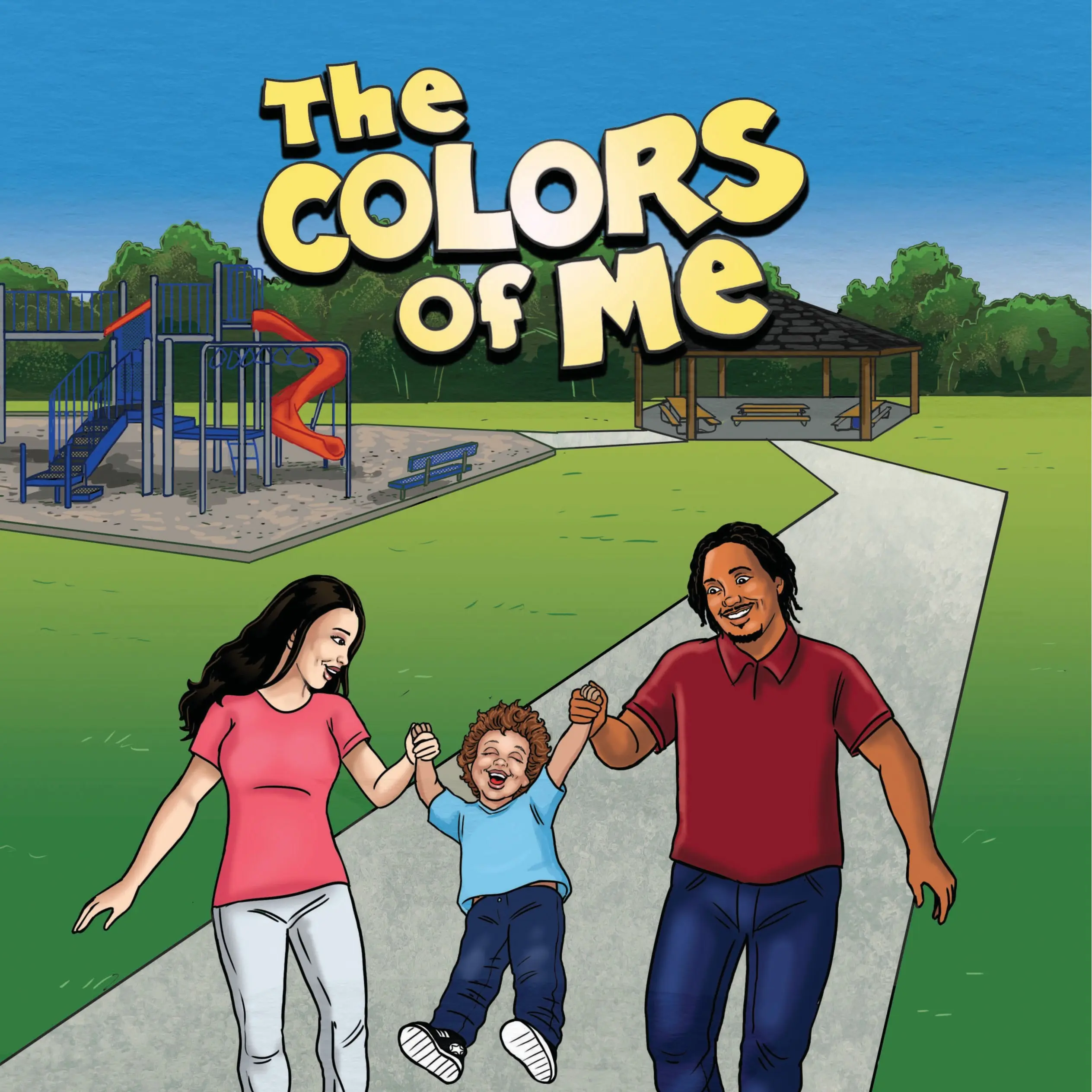 The Colors of Me by Wendy L. Hackey - Children's Story Book - Paperback