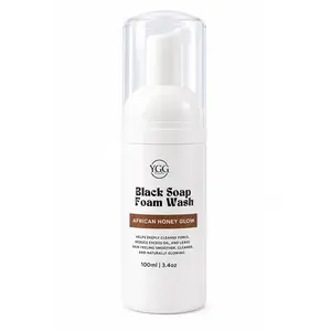 YGG Black Soap Foam Wash | Face Wash | 3.4 oz