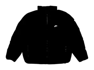 Nike Men's Sportswear Club Puffer Jacket Black/White, from StockX