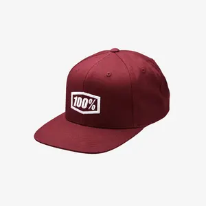ICON Snapback Cap Burgundy ICON Snapback Cap Burgundy