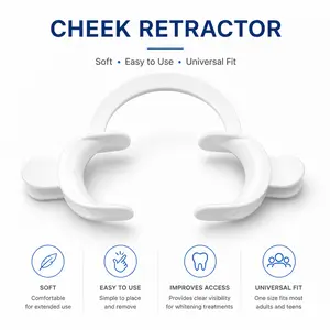 Soft Cheek Retractor for Teeth Whitening