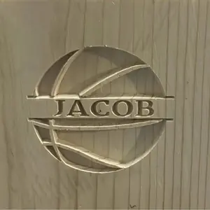 Custom basketball plaque