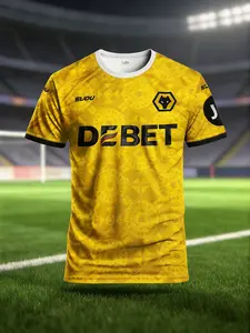 Men's football home jersey, Soccer Shirt, round-neck comfortable sports top, suitable for football matches, training, daily wear and vacation use, and can also be given as a gift.