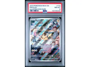 2023 Pokemon Scarlet and Violet 151 Illustration Rare Pikachu #173 PSA 8