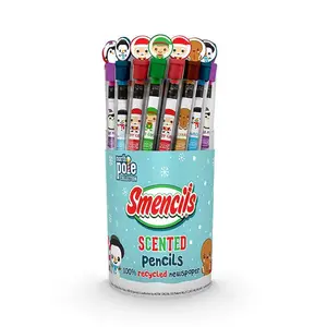Holiday Smencils Cylinder of 50