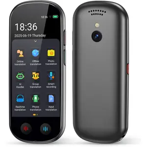 Language Translator Device No WiFi Needed, AI Translator with ChatGPT, Two Way Real Time Voice Translator Device with 150+ Languages, Recording/Offline/Photo Translation for Travel Business Learning