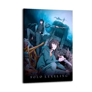 Solo Leveling Canvas Painting Oil Painting Wall Art Canvas Poster Decorative Painting Corridor Decoration Home