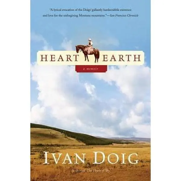 USED Book - Heart Earth by Ivan Doig (Paperback) - english
