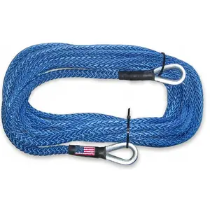 BILLET4X4 U.S. Made 5/16 inch x 50 ft. Synthetic Winch Rope Extension (15,000 lbs. MBS) (4X4 Vehicle Recovery)