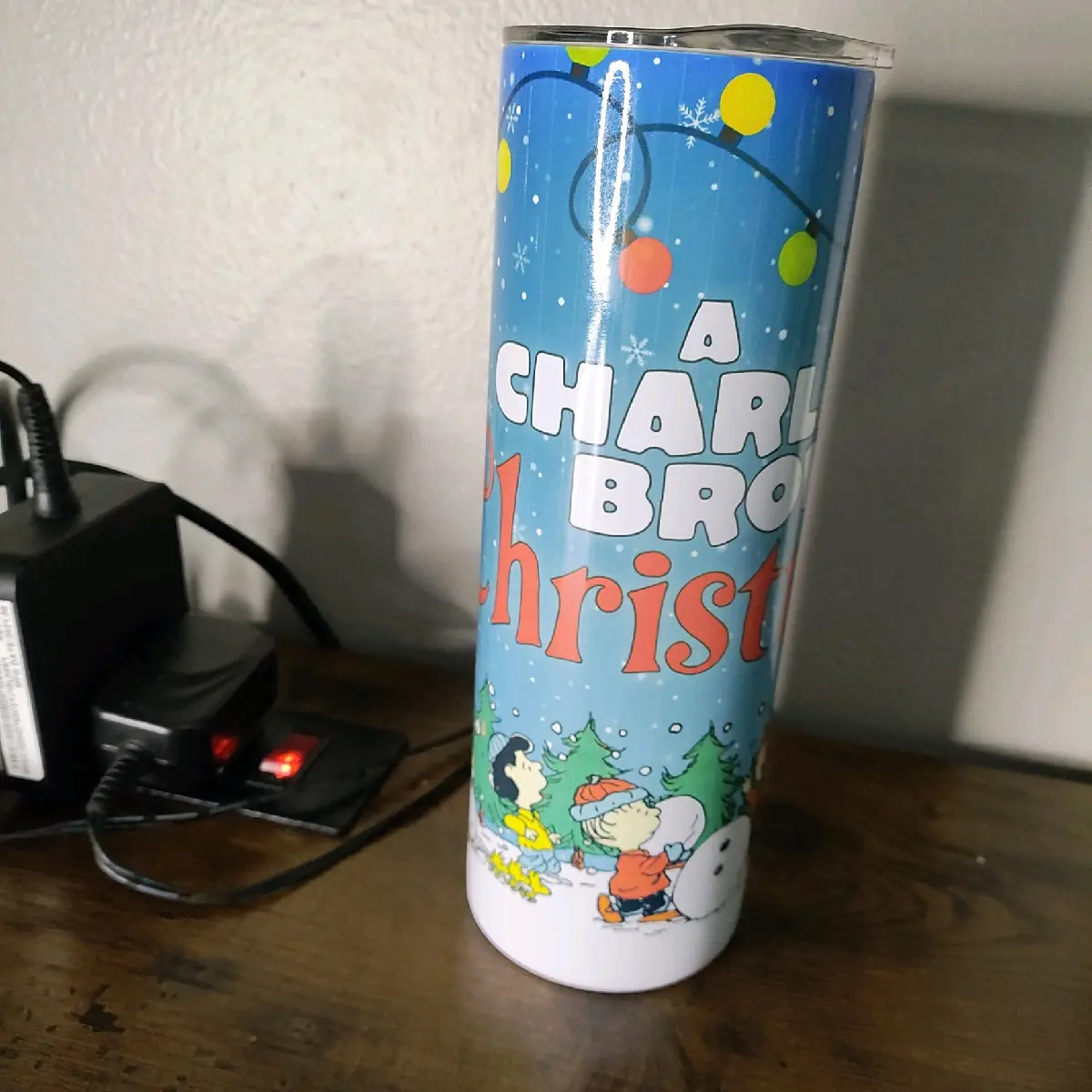 Charlie Brown Christmas 20oz tumbler