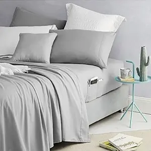 Bedside Pocket Twin XL Sheet Set - Supersoft Alloy