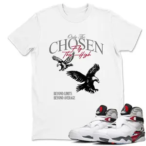 8 Bugs Bunny Shirt, 8 Bunny Graphic T-Shirt, Only The Chosen Fly This High Tee Match Sneaker, Wardrobe Staple, For Any Season