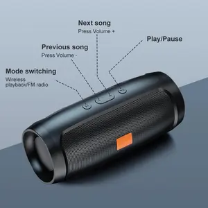 Vintage Vinyl Player with USB Bluetooth Speaker Dual Speaker Stereo Outdoor Tfusb Playback Fm Voice Broadcasting Portable Subwoofer Wireless Speaker