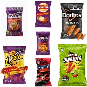 Savory and Spicy Sabritas Spicy 7 Pack Chips - Variety Pack - Crispy, Snack