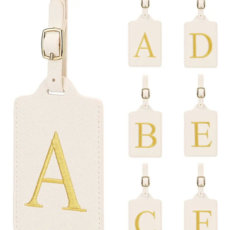 Essential Cruise Luggage Tag, 26 Letter Personalized Baggage Label, Durable and Flexible Design, Perfect for Backpacks and Suitcases,Suitable for Thanksgiving, Christmas, Valentine's Day, men's gift giving