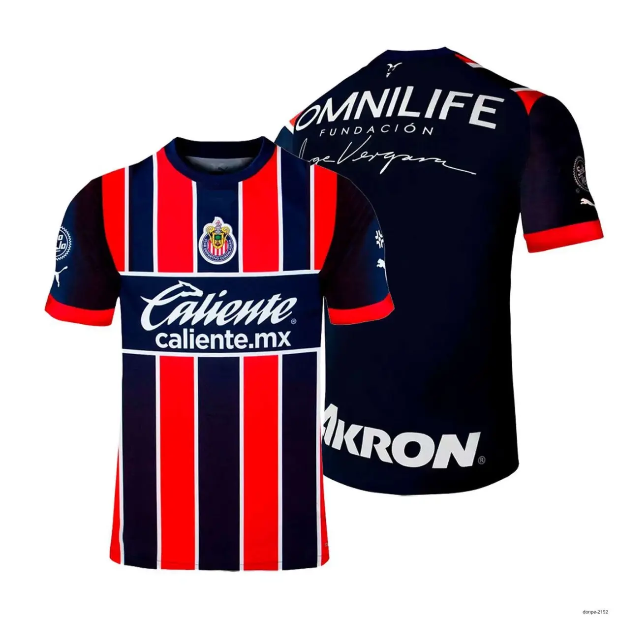 Personalized Chivas Guadalajara 2022–23 Alternative Soccer Shirt, Men's Custom Fan Jersey
