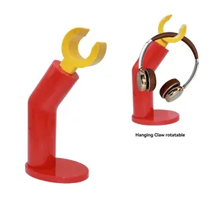 Cartoon Earphone Stand Creative High Aesthetic Computer Desk Organizer Decor Gift Ornament Toy, Stylish Desktop Accessory