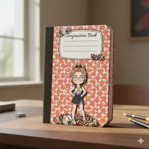 Custom mini spirit notebook