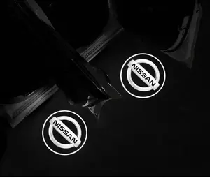 2pcs LED Car Door Welcome Logo Light LED Lamp for Nissan Teana Altima Coupe Sedan MAXIMA AMADAR TITAN QUEST Quest Armada