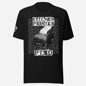 Kitchen Printer PTSD Unisex Tee