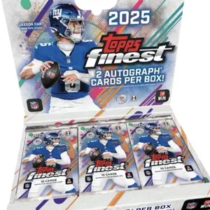 8 Topps Finest Football Hobby Box Full Case Pick Your TEAM