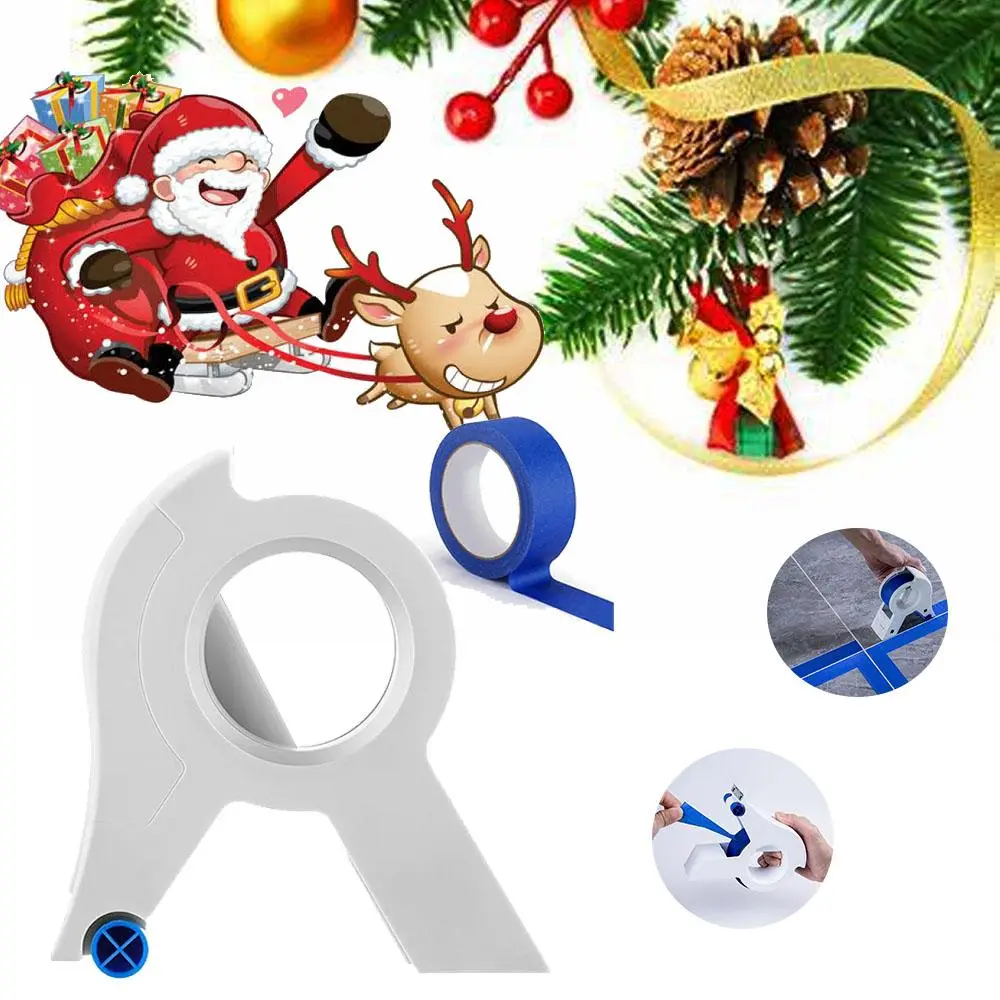 Professional Painter's Masking Tape Dispenser, Durable ABS Coating Tool for Wall Paint Splicing & Sealing, Ideal for Home Or Industrial Use Masking Ta