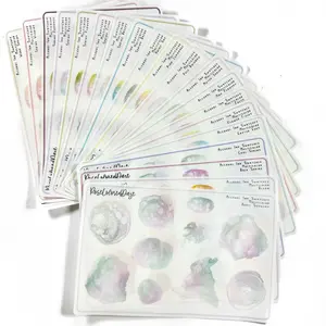 Alcohol Ink Swatches - SPRING COLLECTION - MULTICOLOR