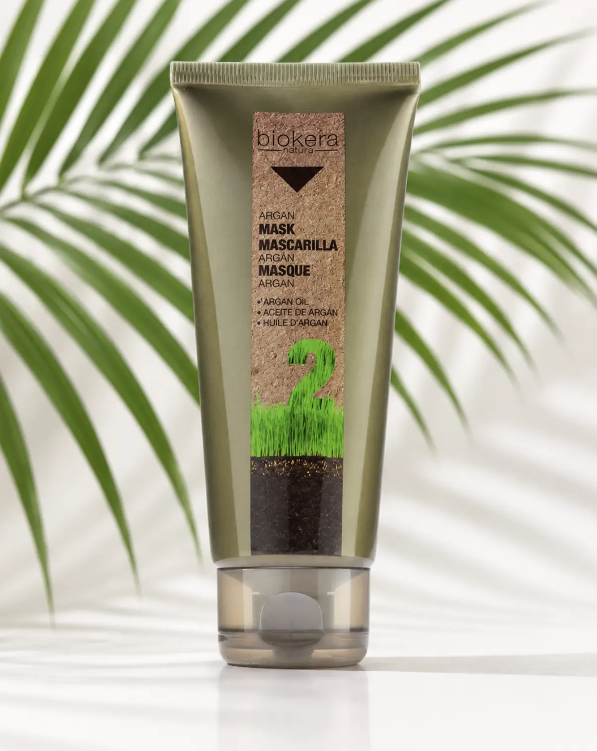 Salerm Biokera Argan Hair Mask - Keratin Haircare Treatment, Nourishing Hydrator to Rapidly Absorb, Lock in Moisture, Restore Health & Boost Glossy Strands, 200 ml/6.6 oz, Hydrate, Glossy Hair, Rapidly Absorbed, Hydrating, Damaged Hair