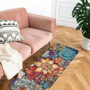 Runner Rug 18x47,Washable Hallway Runner Rug Non-Slip Kitchen Runner,Runners for Hallways, Modern Floor Carpet for Entryway Bedroom Hall Indoor