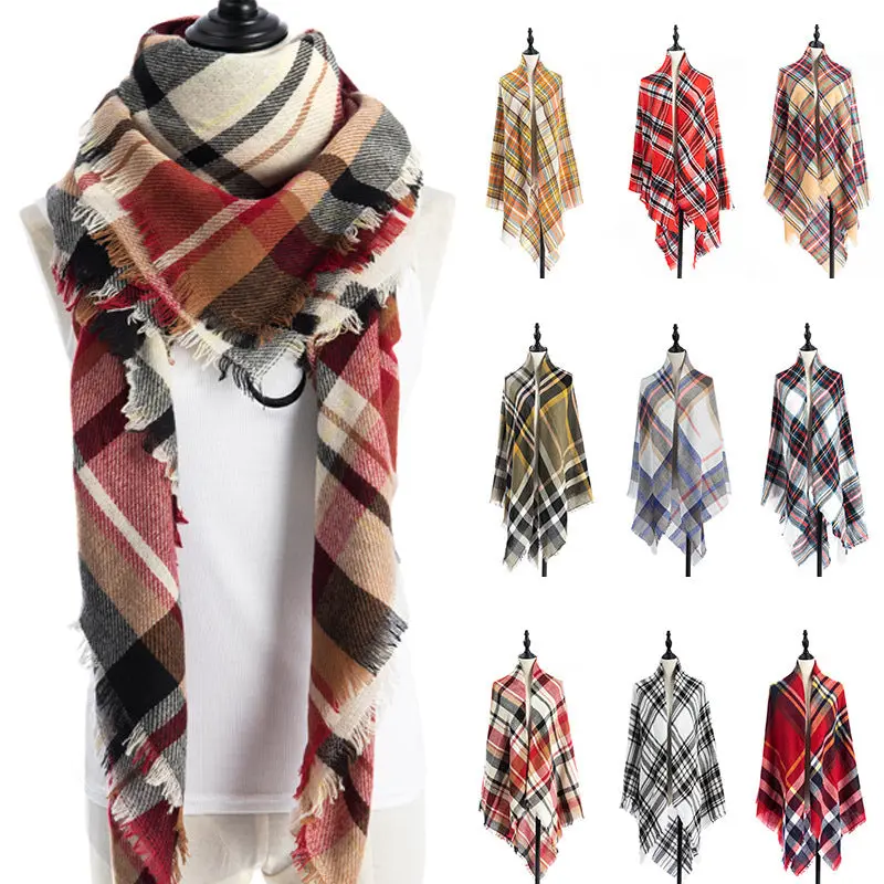 Cashmere-Like Scarf Shawl – Soft, Warm, and Versatile