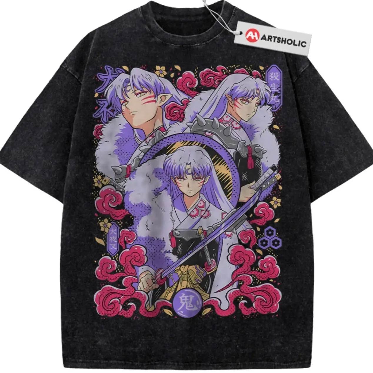 Sesshomaru Shirt, Inuyasha Shirt, Anime Shirt, Vintage Tee